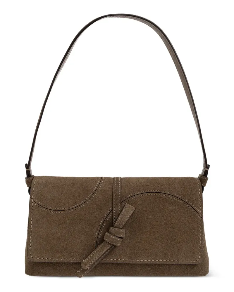 Kate Spade Kleine Loop Schultertasche mit Knoten - Braun Braun