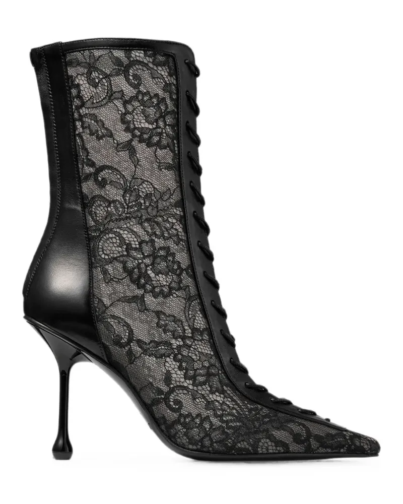 Jimmy Choo Scarlett Stiefeletten 95cm - Schwarz Schwarz
