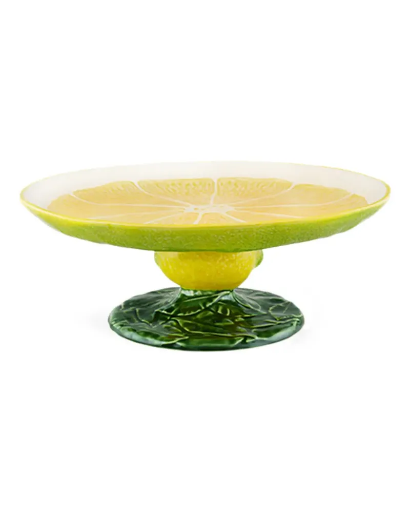 Bordallo Pinheiro Limão cake stand - Grün Grün