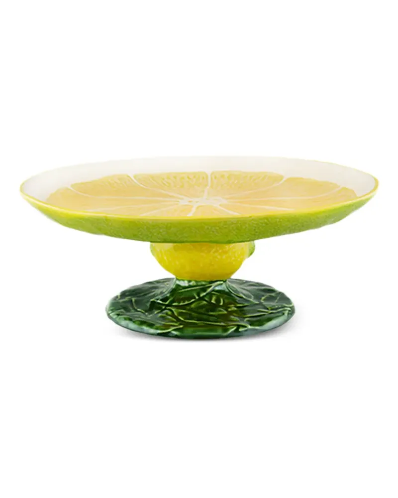 Bordallo Pinheiro Limão cake stand - Grün Grün