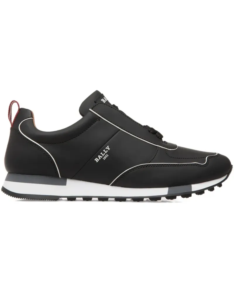 Bally Sneakers mit Logo-Detail - Schwarz Schwarz