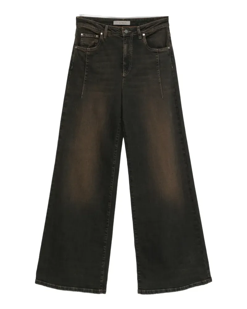 D.EXTERIOR faded-effect wide-leg jeans - Braun Braun