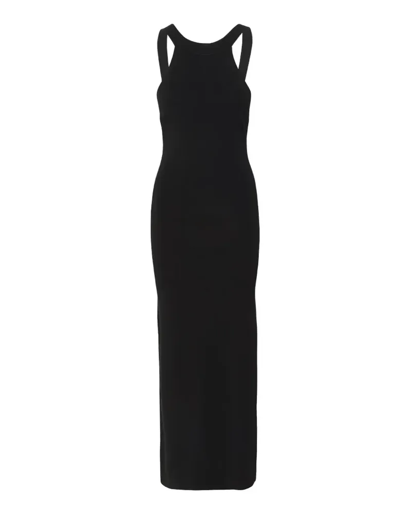 Gestuz Sarielle open-back maxi dress - Schwarz Schwarz