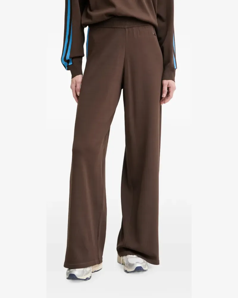 P.E. NATION Retreat side-stripe track pants - Braun Braun