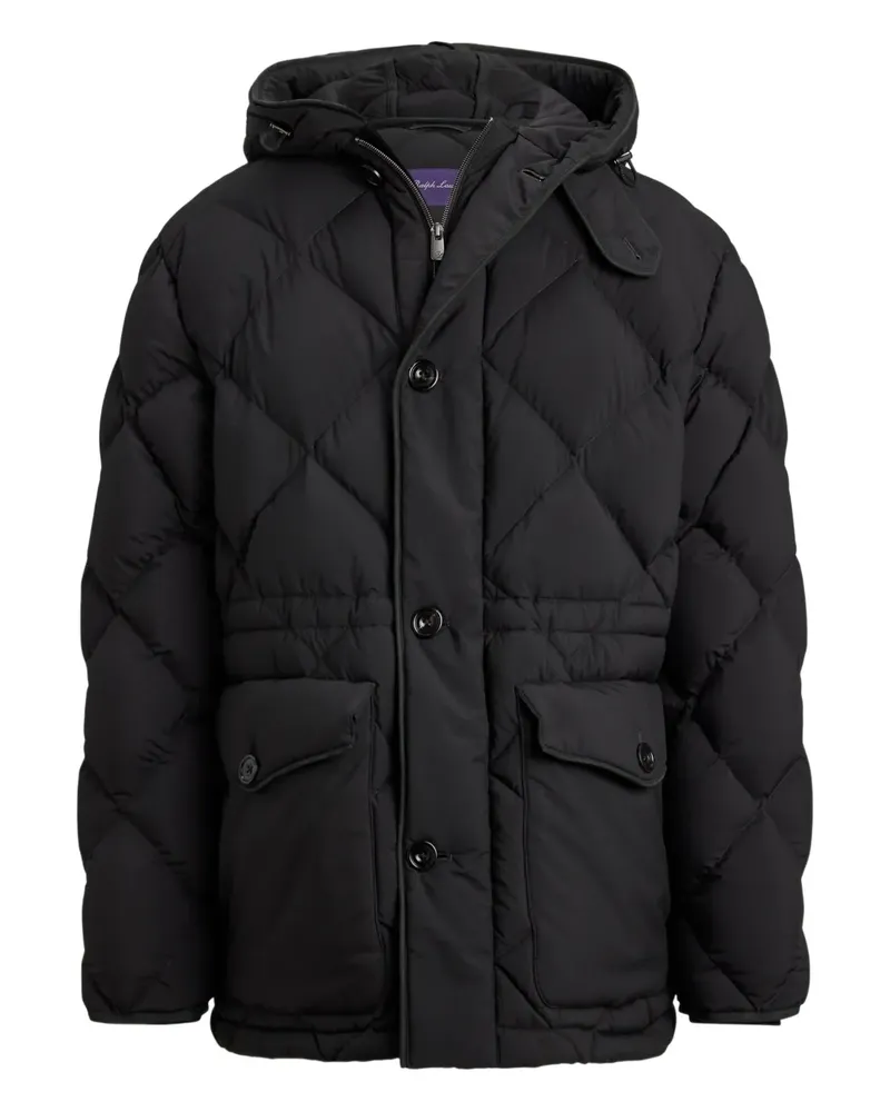 Ralph Lauren Gefütterte Kapuzenjacke - Schwarz Schwarz
