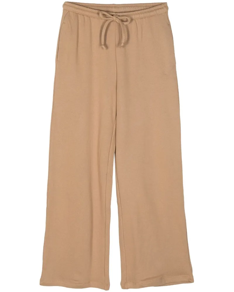 Baserange Jogginghose mit weitem Bein - Nude Nude
