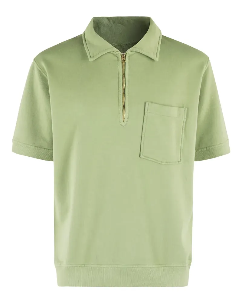 Fortela Poloshirt mit Reißverschluss - Grün Grün