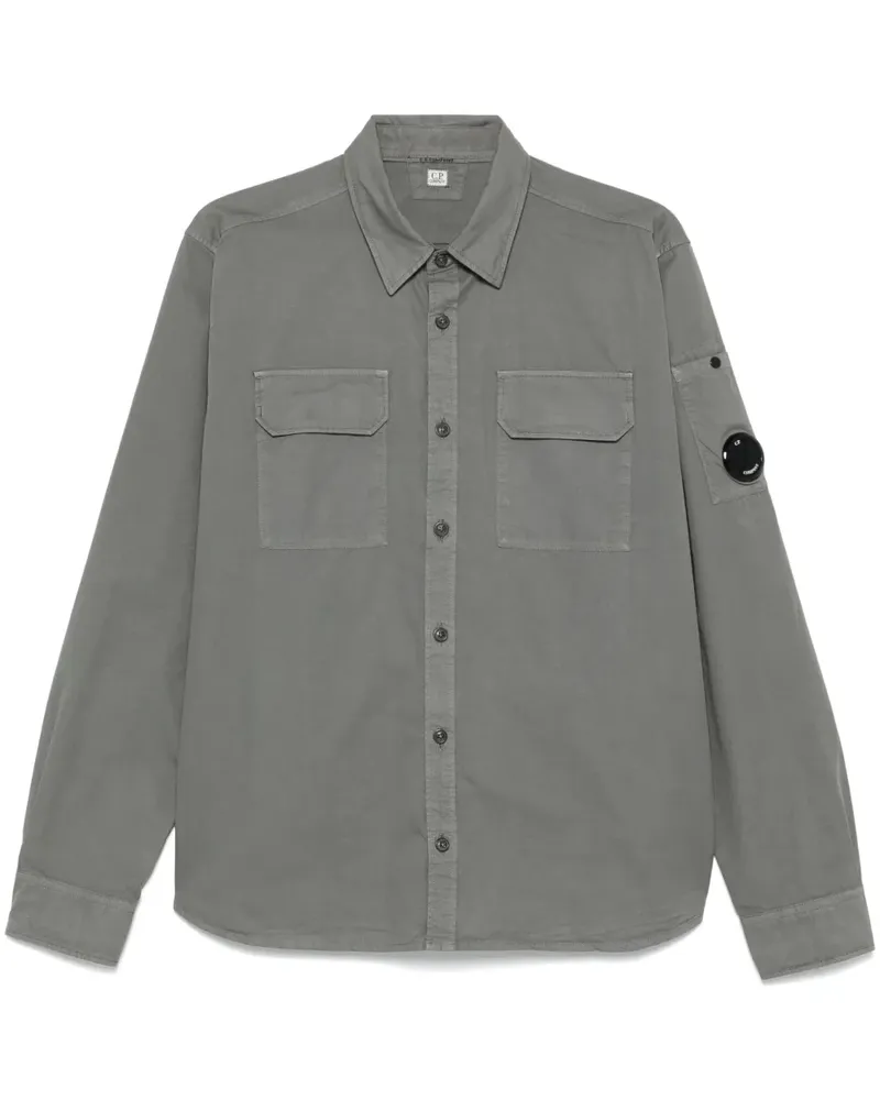 C.P. Company Hemd aus Gabardine - Grau Grau