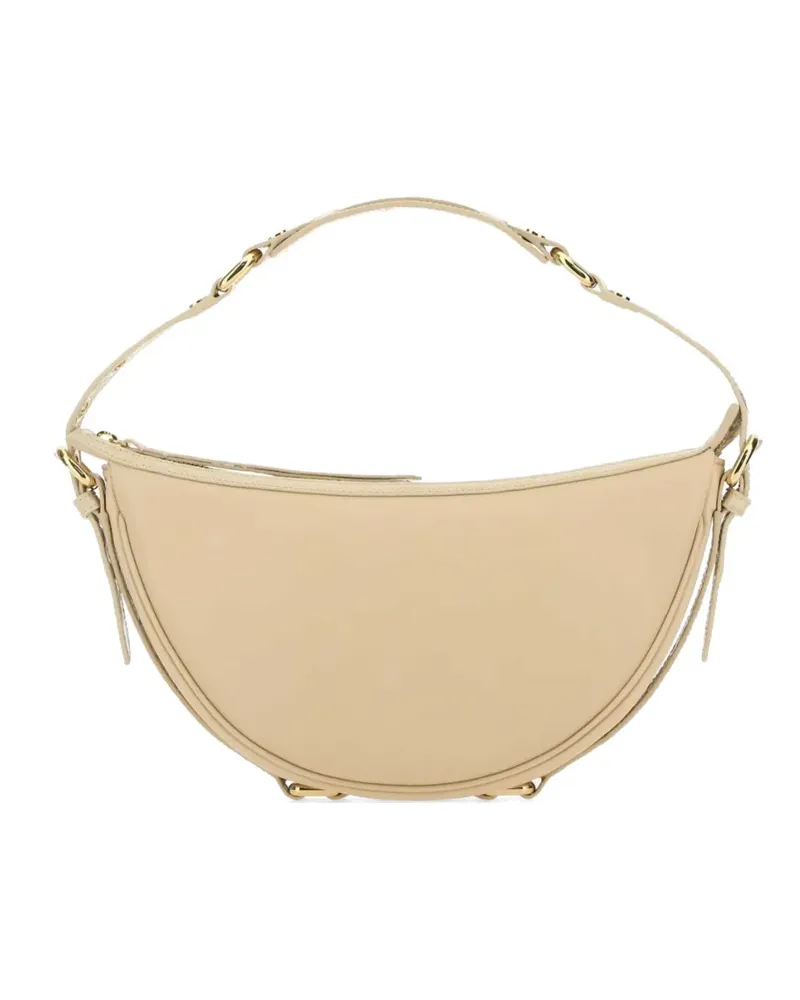 by FAR leather shoulder bag - Nude Nude