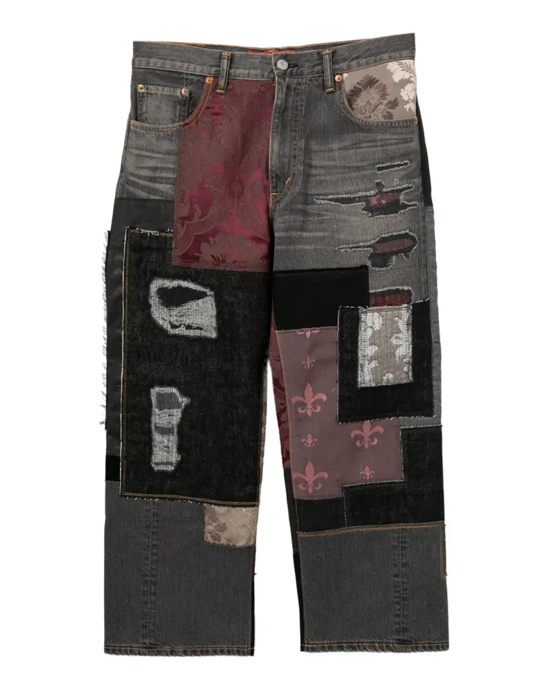 Junya Watanabe x Levi Patchwork-Jeans - Blau Blau