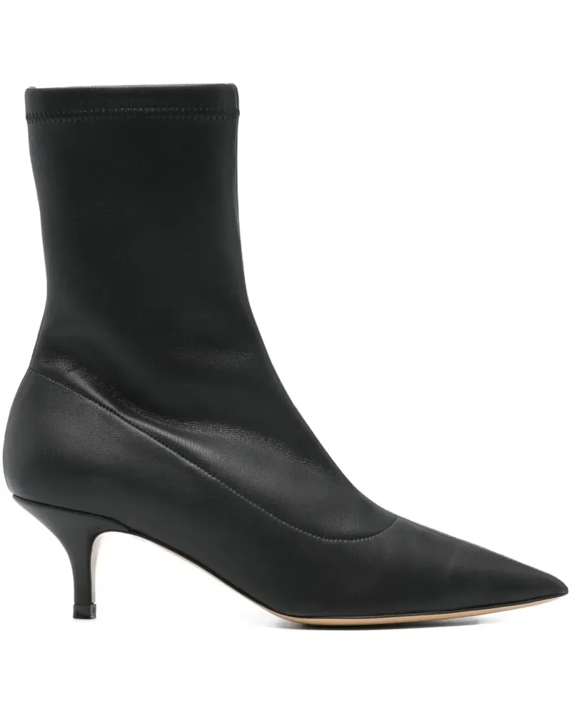 P.A.R.O.S.H. pointed-toe sock boots - Schwarz Schwarz