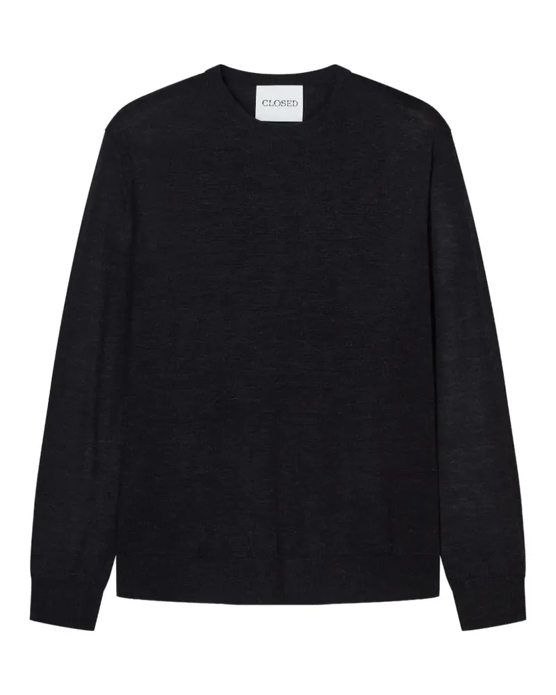 Closed Pullover mit Rundhalsausschnitt - Schwarz Schwarz