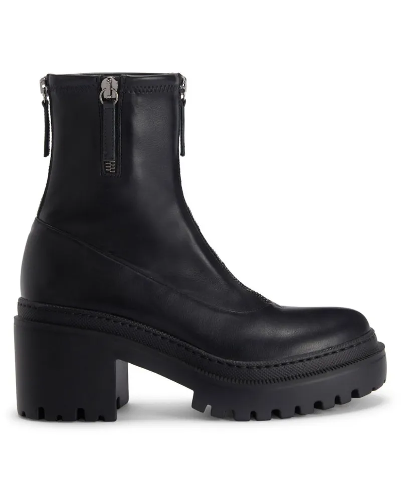 Giuseppe Zanotti Lionora Stiefeletten mit Reißverschluss - Schwarz Schwarz