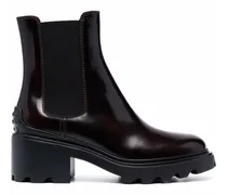 Chelsea-Boots mit Blockabsatz