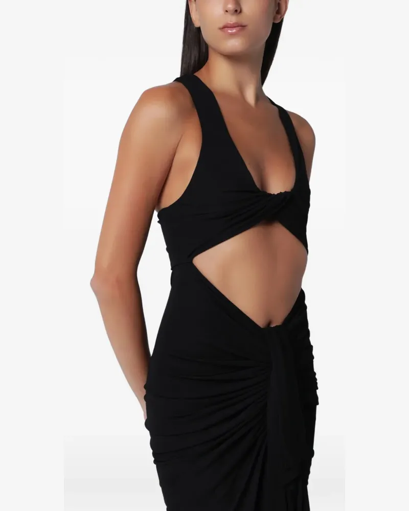 Christopher Esber Vivenda Kleid mit Cut-Outs - Schwarz Schwarz