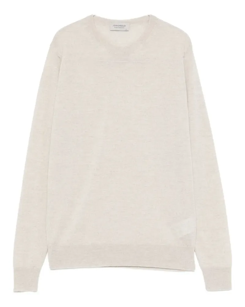 John Smedley round-neck sweater - Nude Nude