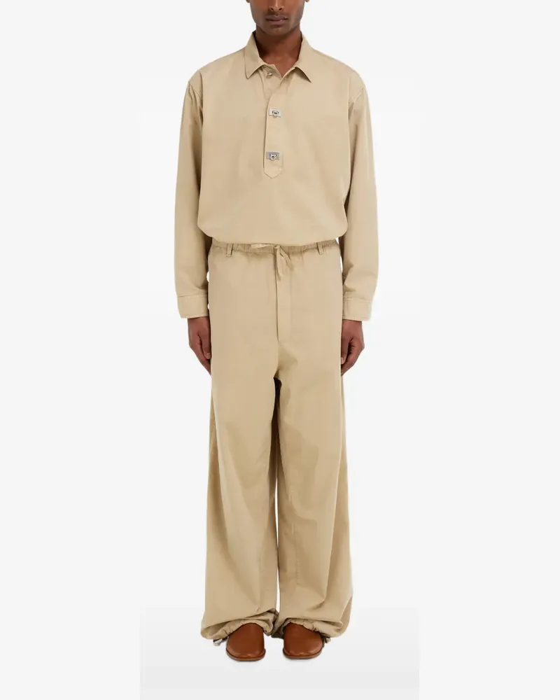 Ferragamo polo-style shirt - Nude Nude