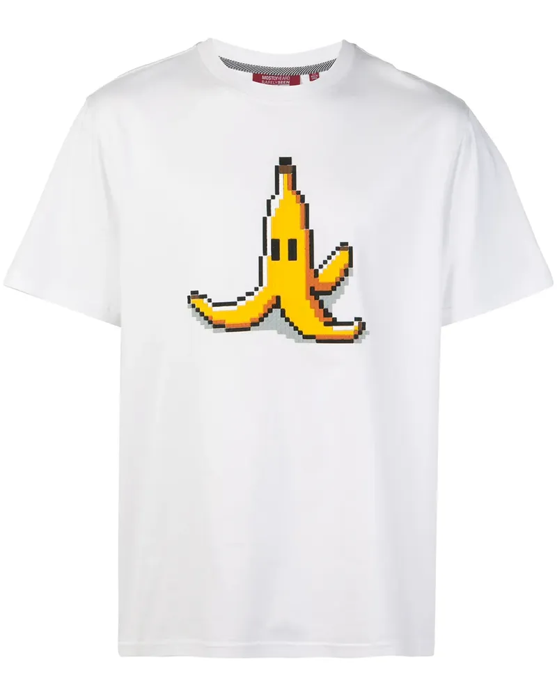Mostly Heard Rarely Seen T-Shirt mit "Peel"-Print - Weiß Weiß
