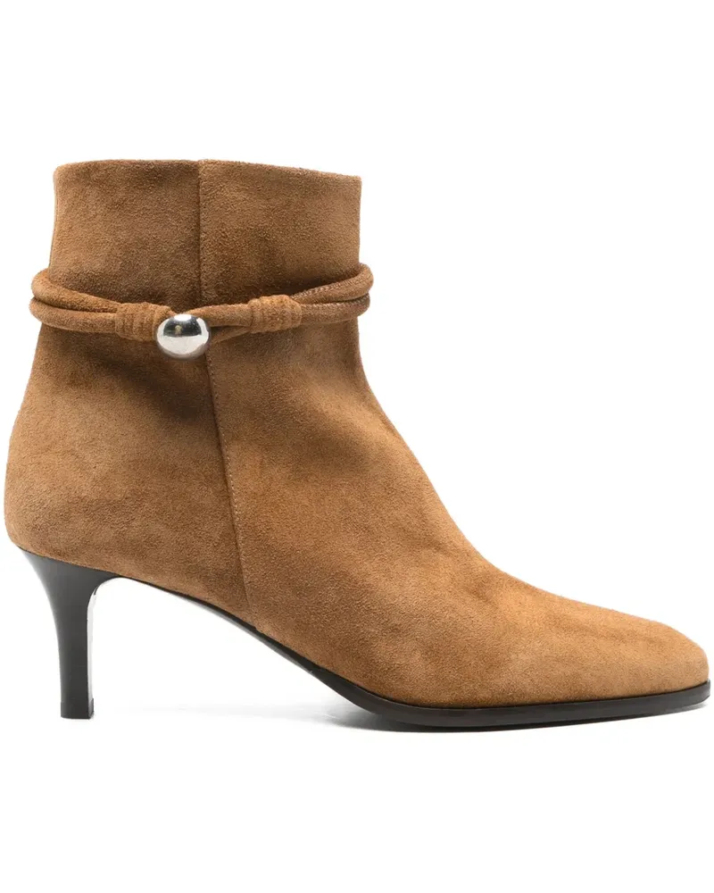 Isabel Marant Miniki suede ankle boots - Braun Braun
