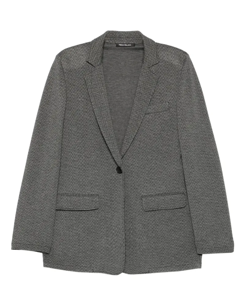 Pennyblack single-breasted blazer - Grau Grau