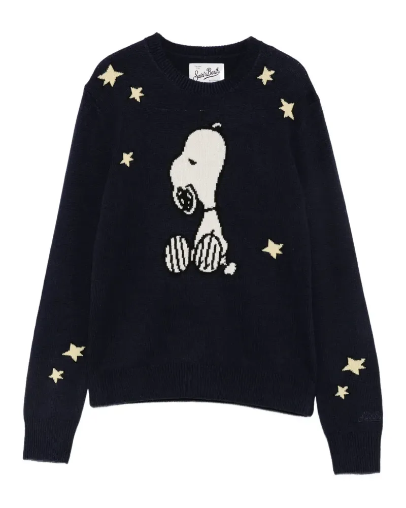 MC2 Saint Barth x Snoopy New Queen Pullover - Blau Blau