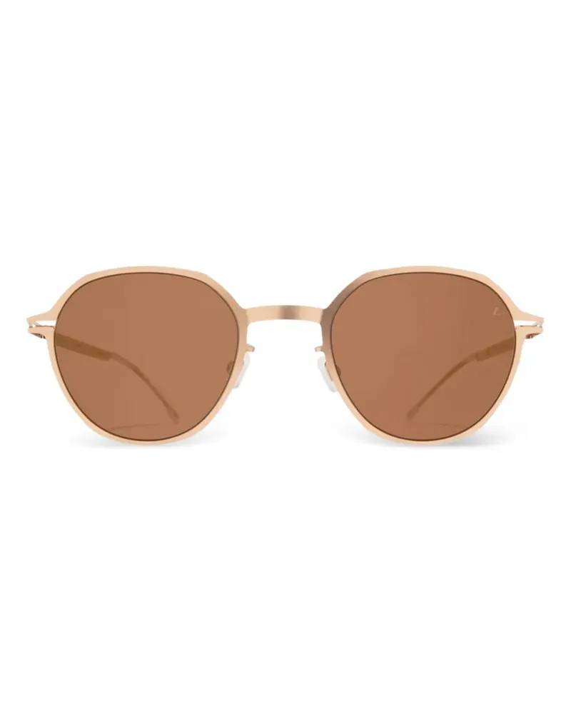 Mykita ML18 SUN Sonnenbrille mit geometrischem Gestell - Gold Gold