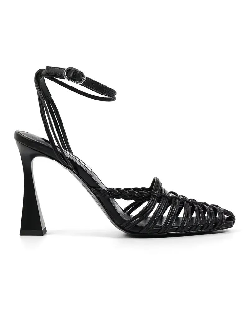 Karl Lagerfeld Pumps mit Flechtriemen - Schwarz Schwarz
