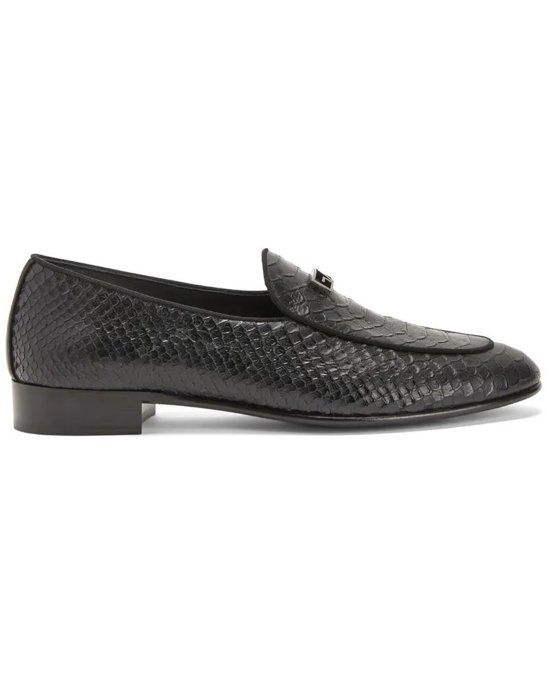 Giuseppe Zanotti GZ Rudolph Loafer - Schwarz Schwarz
