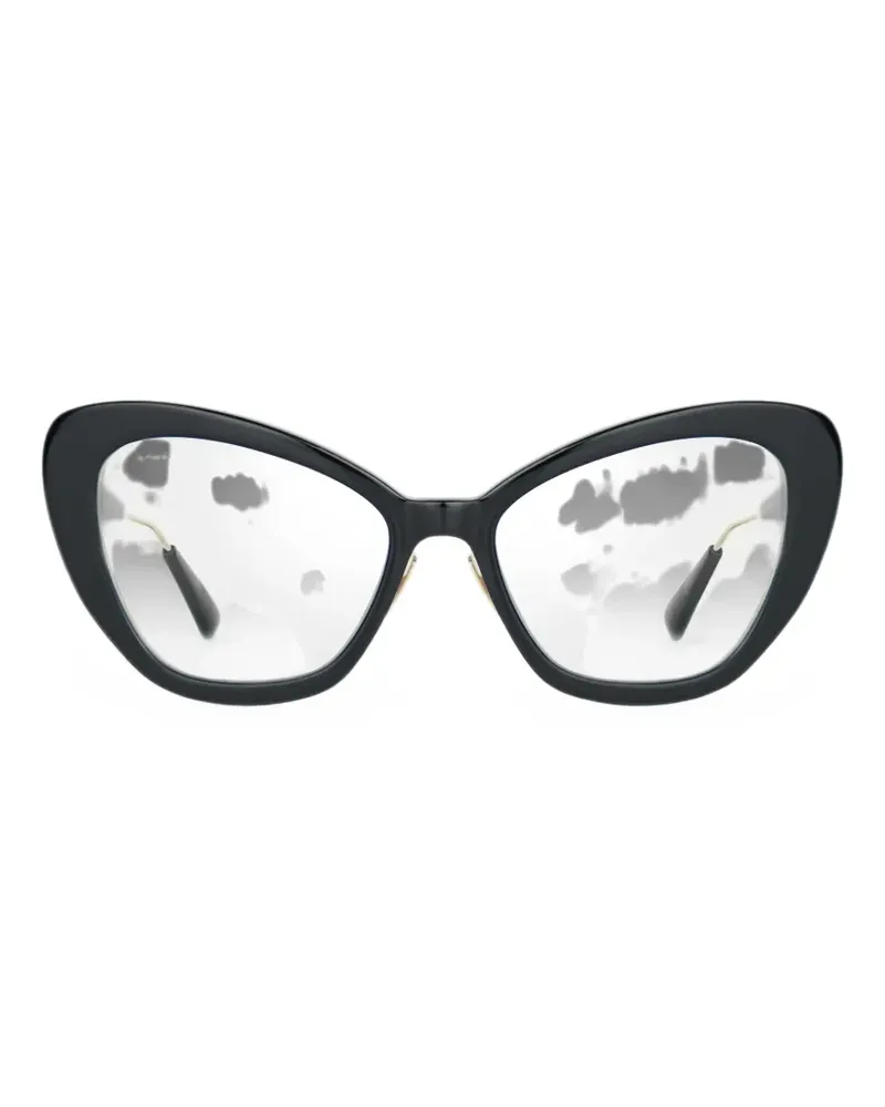 Bugatti cat-eye frame glasses - Schwarz Schwarz
