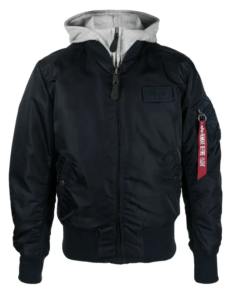 Alpha Industries MA-1 D-Tec Bomberjacke - Blau Blau