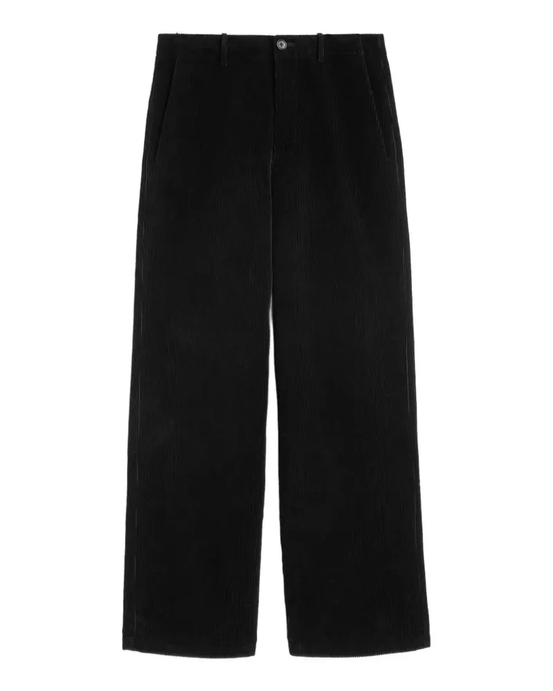 Jil Sander Hose mit Gürtelschlaufen - Schwarz Schwarz