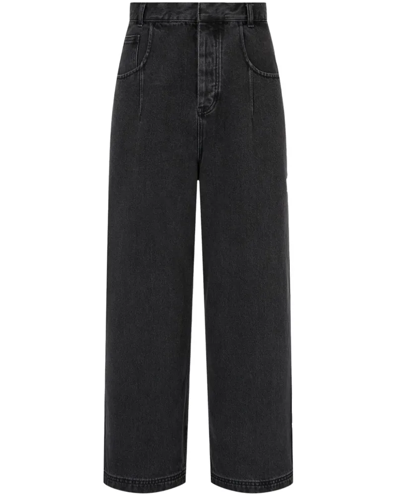 STUDIO TOMBOY Jeans mit aufgesetzter Tasche - Grau Grau