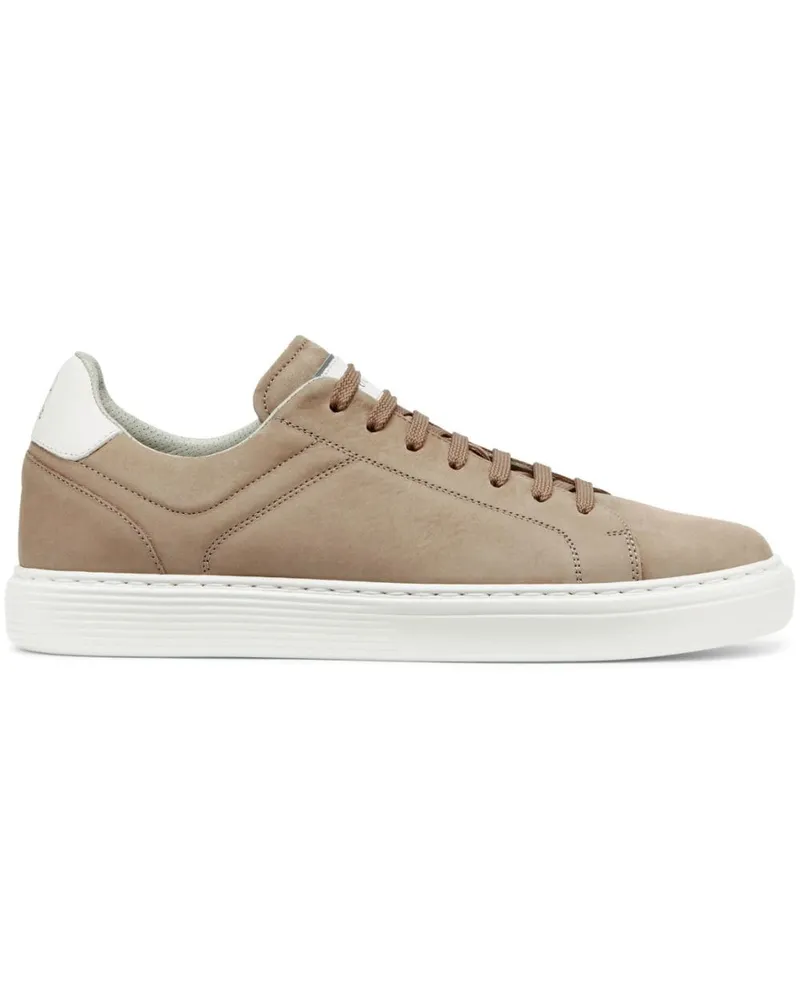 Brunello Cucinelli Sneakers aus Wildleder - Braun Braun