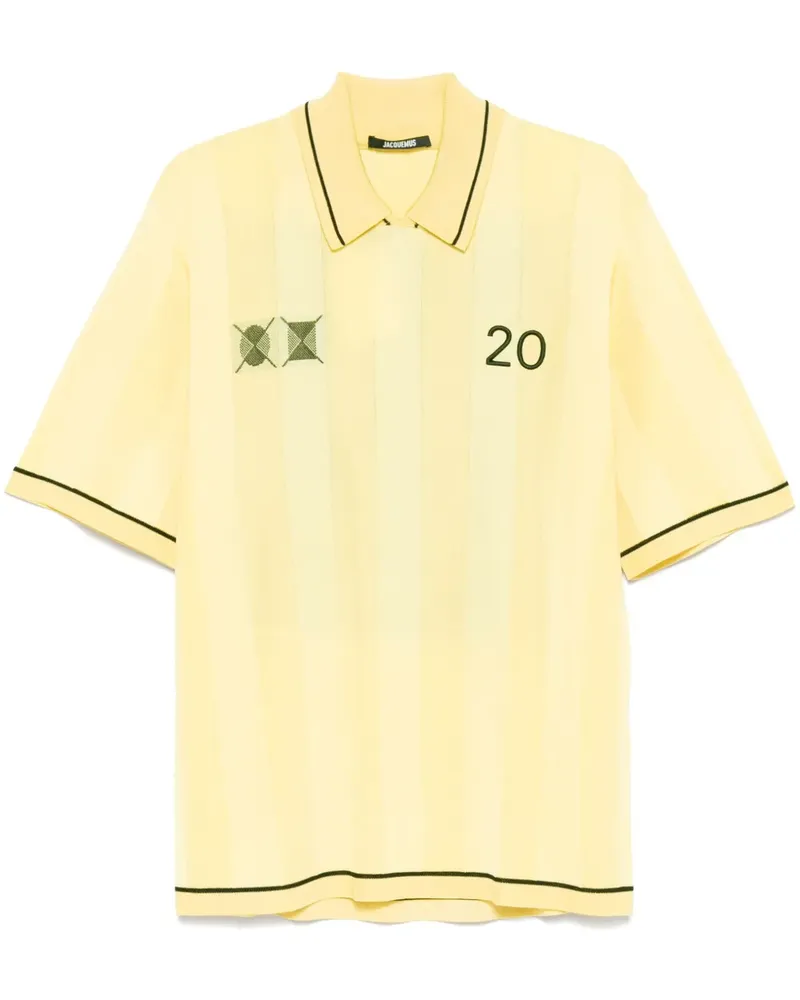 Jacquemus Le Polo Liga T-Shirt - Gelb Gelb