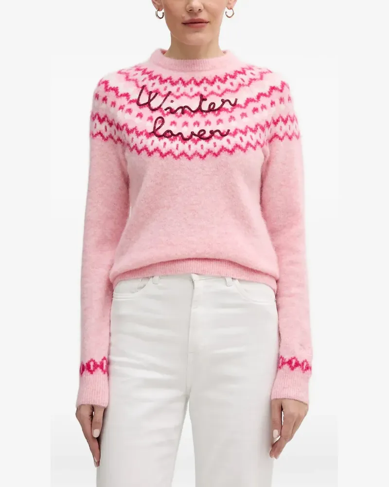 MC2 Saint Barth patterned sweater - Rosa Rosa
