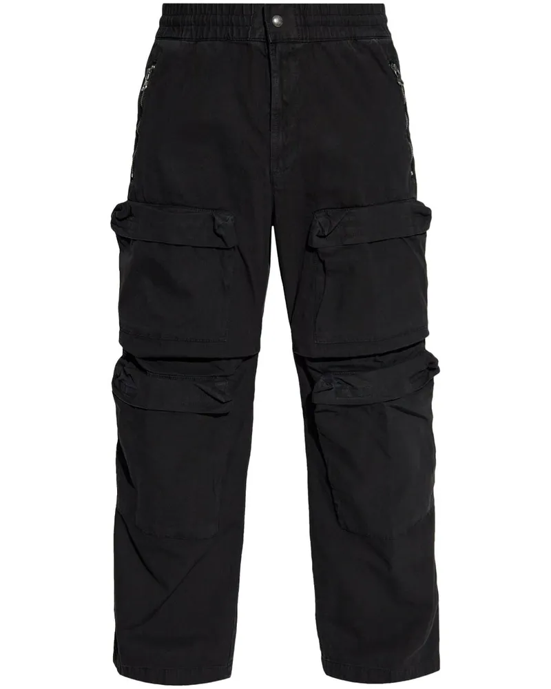 Diesel P-Danzel Cargohose - Schwarz Schwarz
