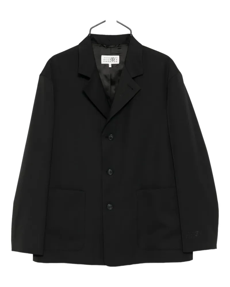Maison Margiela single-breasted blazer - Schwarz Schwarz