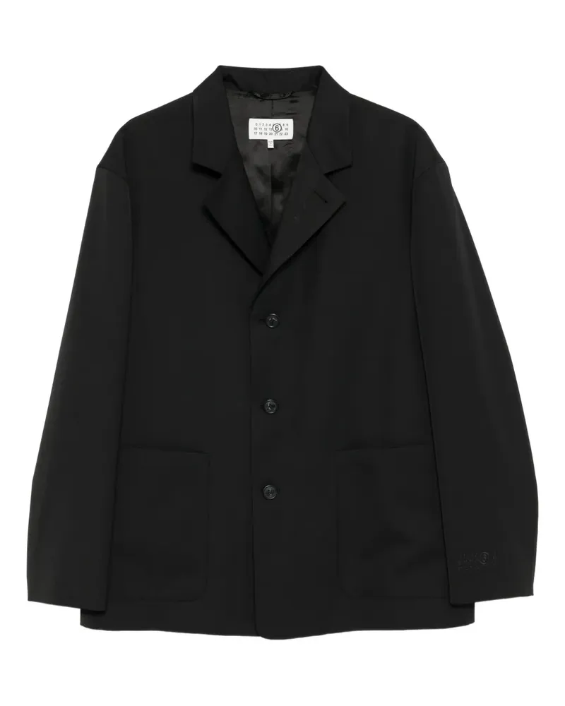 Maison Margiela single-breasted blazer - Schwarz Schwarz