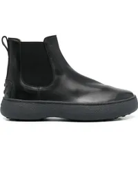 TOD'S Klassische Chelsea-Boots Schwarz