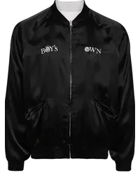 Toga x Boy's Own Bomberjacke mit Stickerei Schwarz