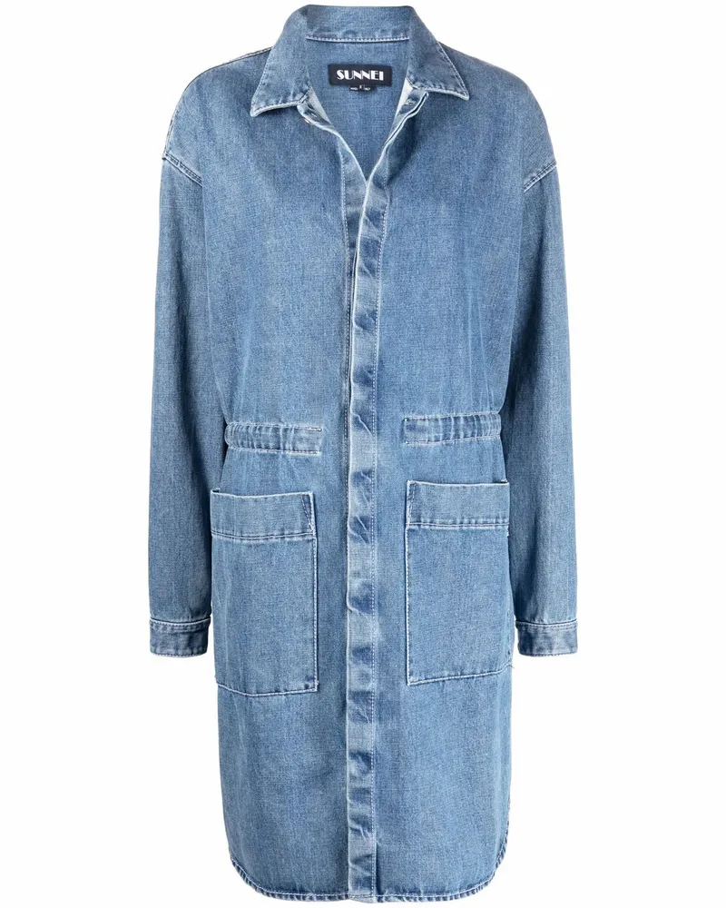 SUNNEI Klassische Jeansjacke - Blau Blau