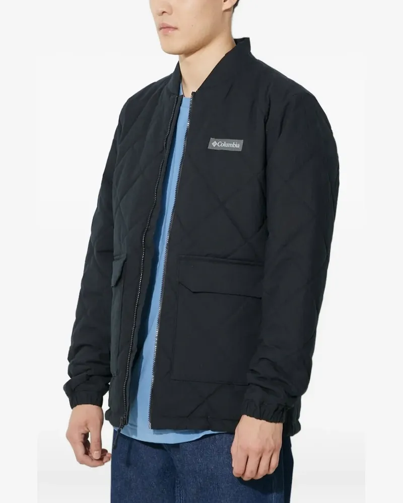 Columbia Sportswear Company Rad Padded™ Steppjacke mit Rautenmuster - Schwarz Schwarz