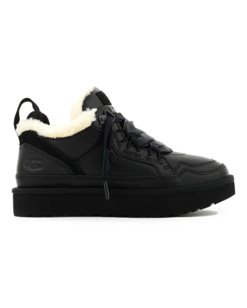 UGG Lowmel Sneakers aus Leder - Schwarz Schwarz