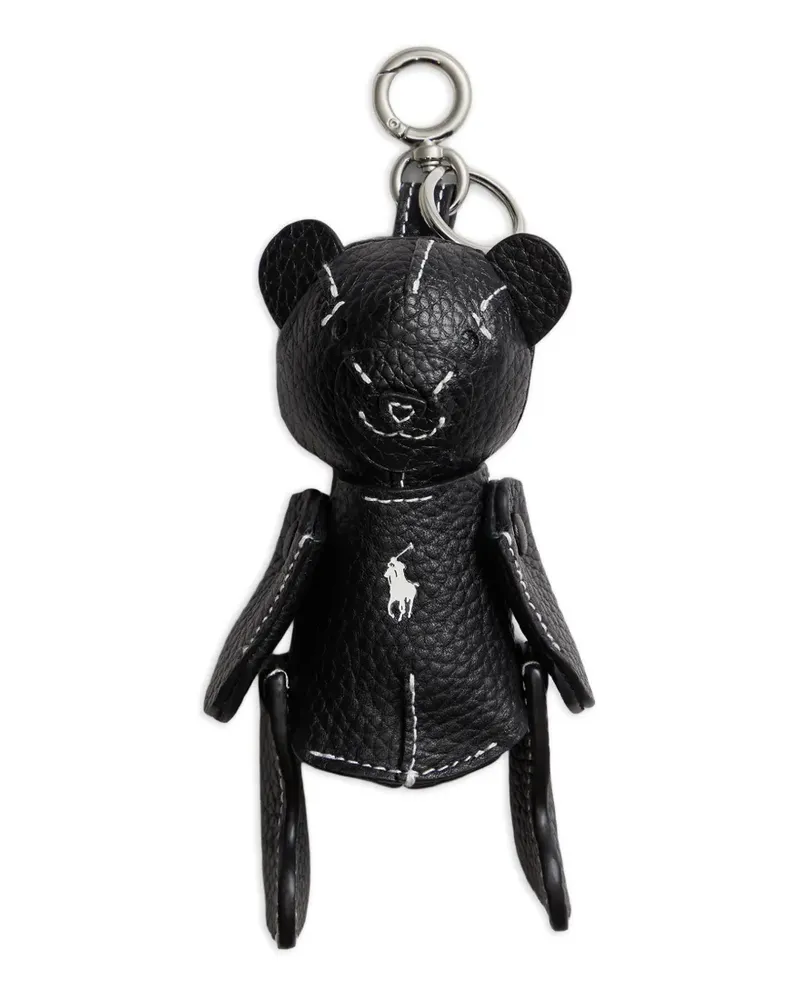 Ralph Lauren Taschenanhänger mit Polo Bear - Schwarz Schwarz