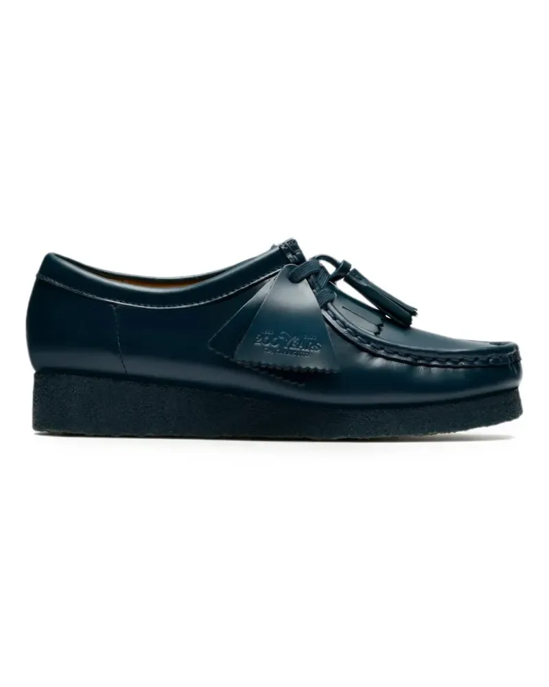 Clarks Wallabee tassel-detail Oxford shoes - Blau Blau