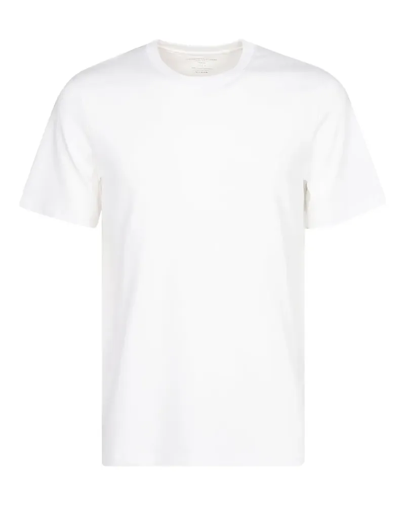 Majestic T-Shirt mit rundem Ausschnitt - Weiß Weiß