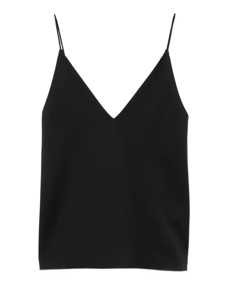 Carven V-neck blouse - Schwarz Schwarz