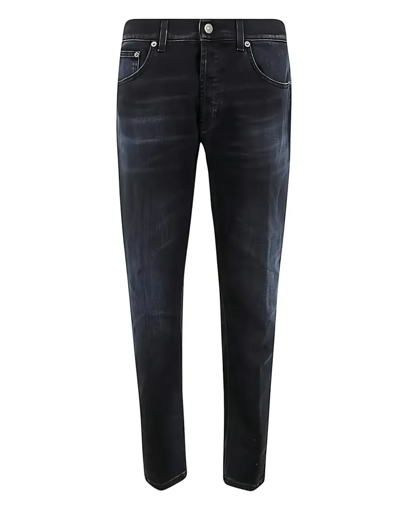 Dondup Schmale Jeans - Schwarz Schwarz