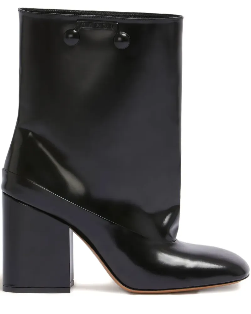 Marni Trunkaroo Stiefeletten mit Blockabsatz - Schwarz Schwarz