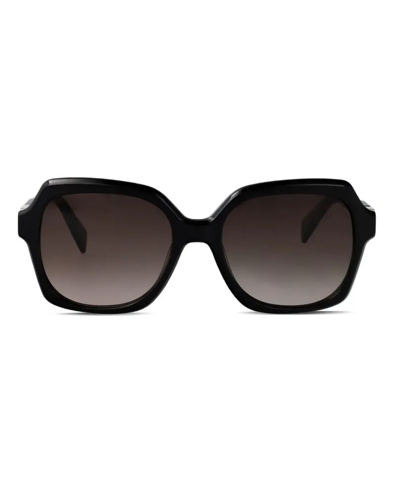 Liu Jo Geometrische LJ811S Sonnenbrille - Schwarz Schwarz